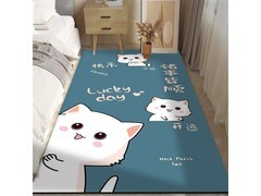 KAYE诸事皆顺床边毯，到手仅14元！