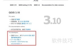 QGIS开发文档查看指南
