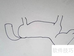 简笔画木马教程