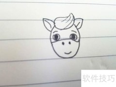 简笔画：玩具木马