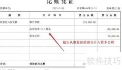 股东投入资金的会计处理