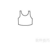 简笔画天使宝宝裙教程