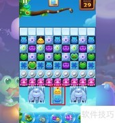 开心消消乐686关三星技巧