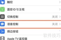 iPhone 12语音控制设置方法