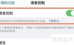 iPhone 12语音控制使用指南
