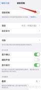 苹果手机语音控制设置位置