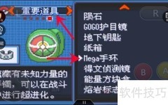 口袋妖怪Mega手环装备方法