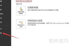 Access 2013清除缓存方法