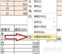 用选项控件制作销售动态图
