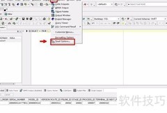 Toad查询窗口字体大小设置