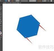 Illustrator尖角变圆角技巧