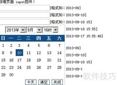 ASP.NET日期控件必填设置