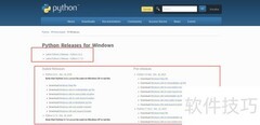 Windows系统下载Python教程