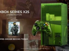 微软推Xbox 25周年限量版主机：经典绿设计+光环游戏+1TB SSD