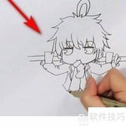 霍雨浩简笔画教程