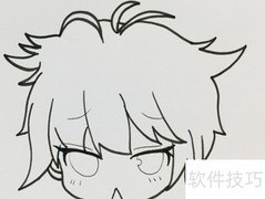 霍雨浩简笔画教程
