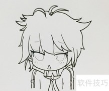 霍雨浩简笔画教程
