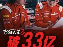 飞驰人生3上映10天破33亿，登顶2026春节档并跻身中国影史票房前二十