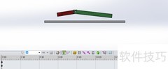 SolidWorks中实现自由落体仿真