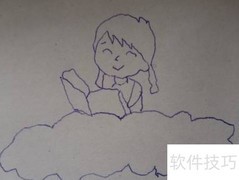图书借阅公约简笔画教程