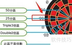 飞镖盘计分规则详解