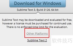 Sublime Text 3绿色便携版制作