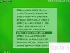 u启动v6.1内存检测教程