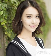 圆脸女生中长发发型推荐