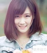 圆脸女生中长发发型推荐