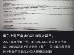 戴尔中国再掀裁员潮，EMC与CSG部门首当其冲