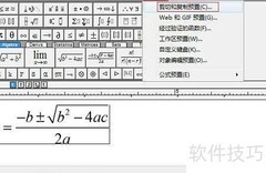 MathType转LaTeX公式技巧