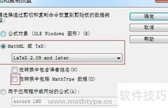 MathType转LaTeX公式技巧