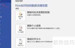 Visio绘制数据流图步骤