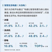 海尔大白电加速智慧家庭能力建设份额集体增长