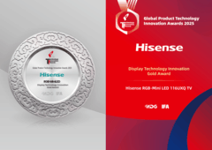 RGB-Mini LED、激光、MicroLED三大技术全球领跑！海信IFA2025狂揽七项大奖