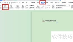 WPS文档校对技巧