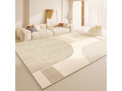 KAYE奶油风免洗地毯29元