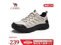 骆驼男鞋春夏款透气运动鞋低至124元