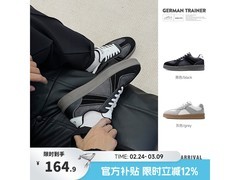 Mr.A黑猫情侣德训鞋，拍三件低至139元