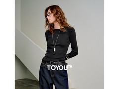 初语羊毛混纺针织衫清仓1件5折！