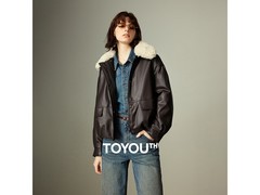 初语PU皮衣夹克清仓特惠