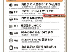 七彩虹橘猫主机直降600，到手3149元