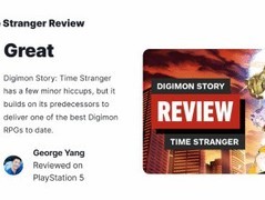 数码宝贝物语：时空异客媒体评测解禁，IGN评分8分获赞系列最佳RPG之一