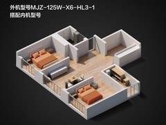 华凌5匹一拖三中央空调直降1万！