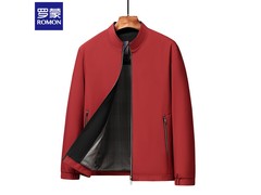 罗蒙春秋新款XL红夹克，到手仅69元！