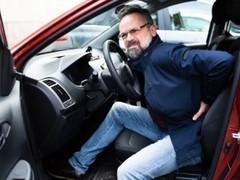 开车通勤男士久坐腰冷又怕勒，男款保暖护腰带先看薄厚和支撑