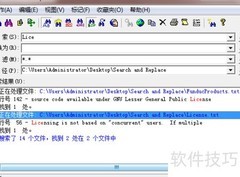 Search And Replace高级工具