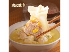 袁记味享玉米鲜肉大云吞促销，满149元低至6.5折！