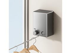 米良品隐形不锈钢晾衣绳49元