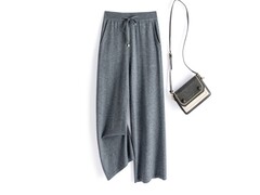 春竹春季垂感阔腿裤160元